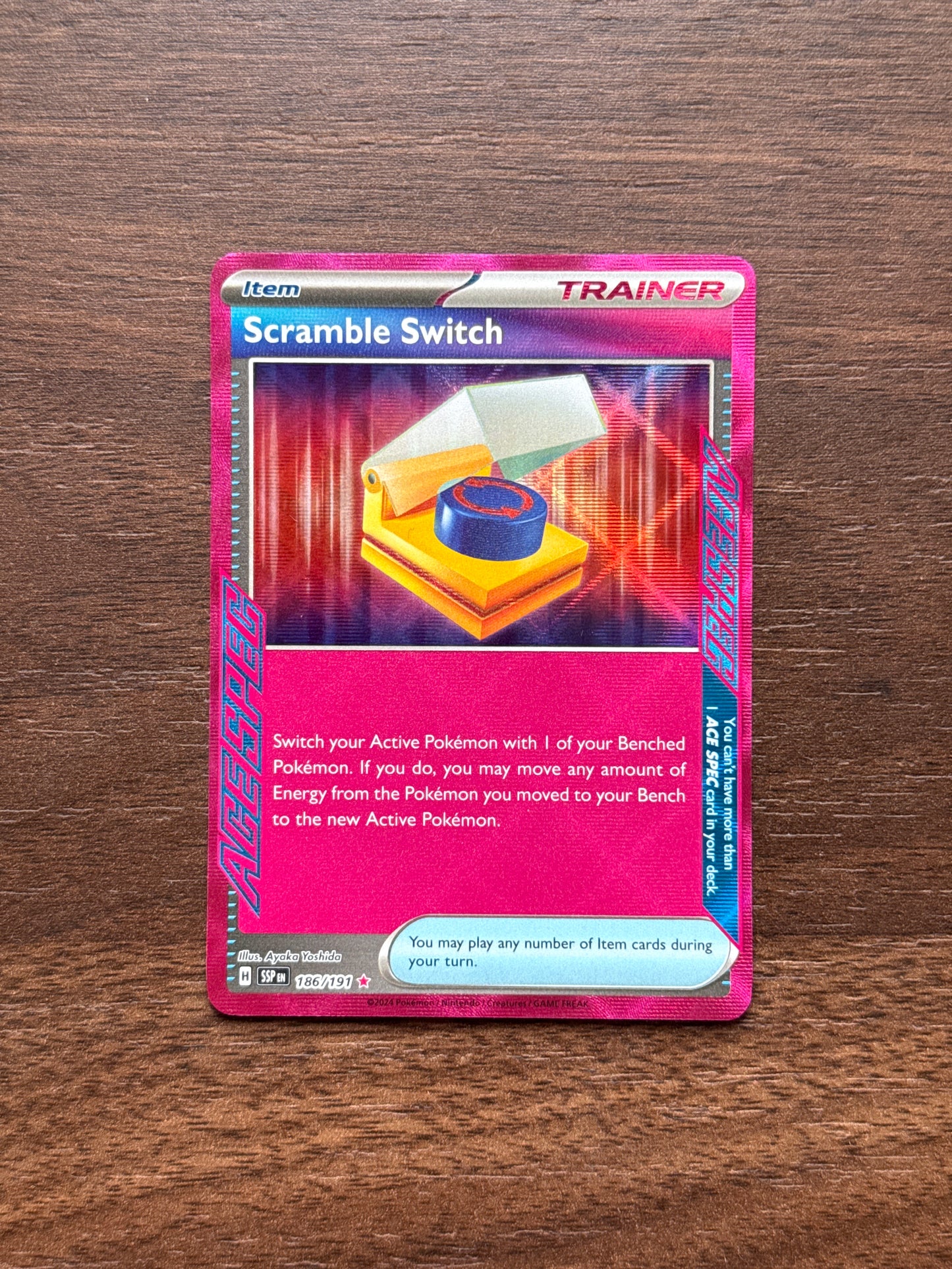186/191 | Scramble Switch Ace Spec | Surging Sparks