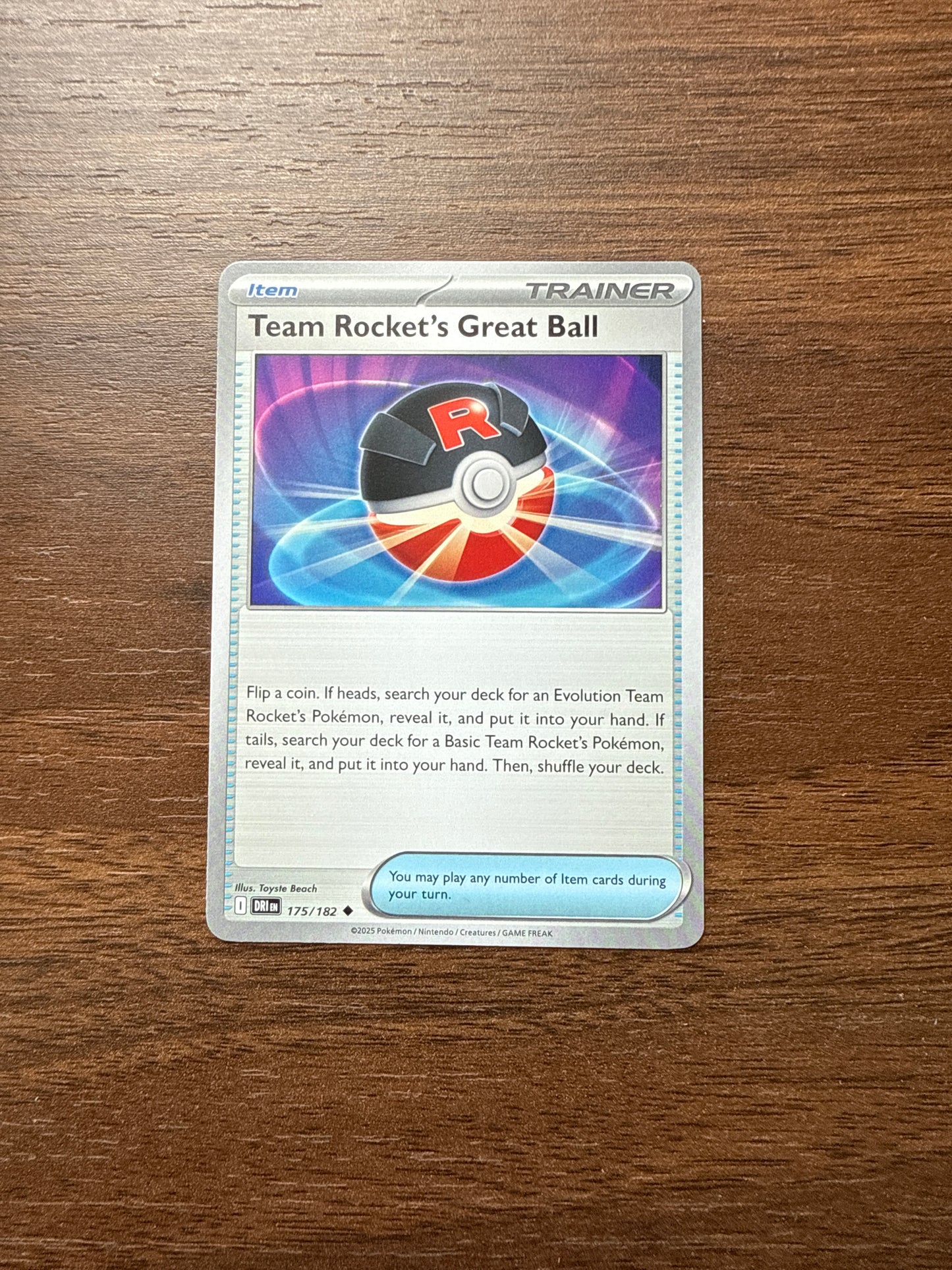 175/182 | Team Rocket’s Great Ball Common | Destined Rivals