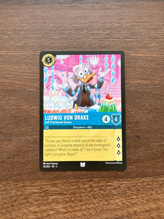151/204 | Ludwig Von Drake Uncommon | Shimmering Skies