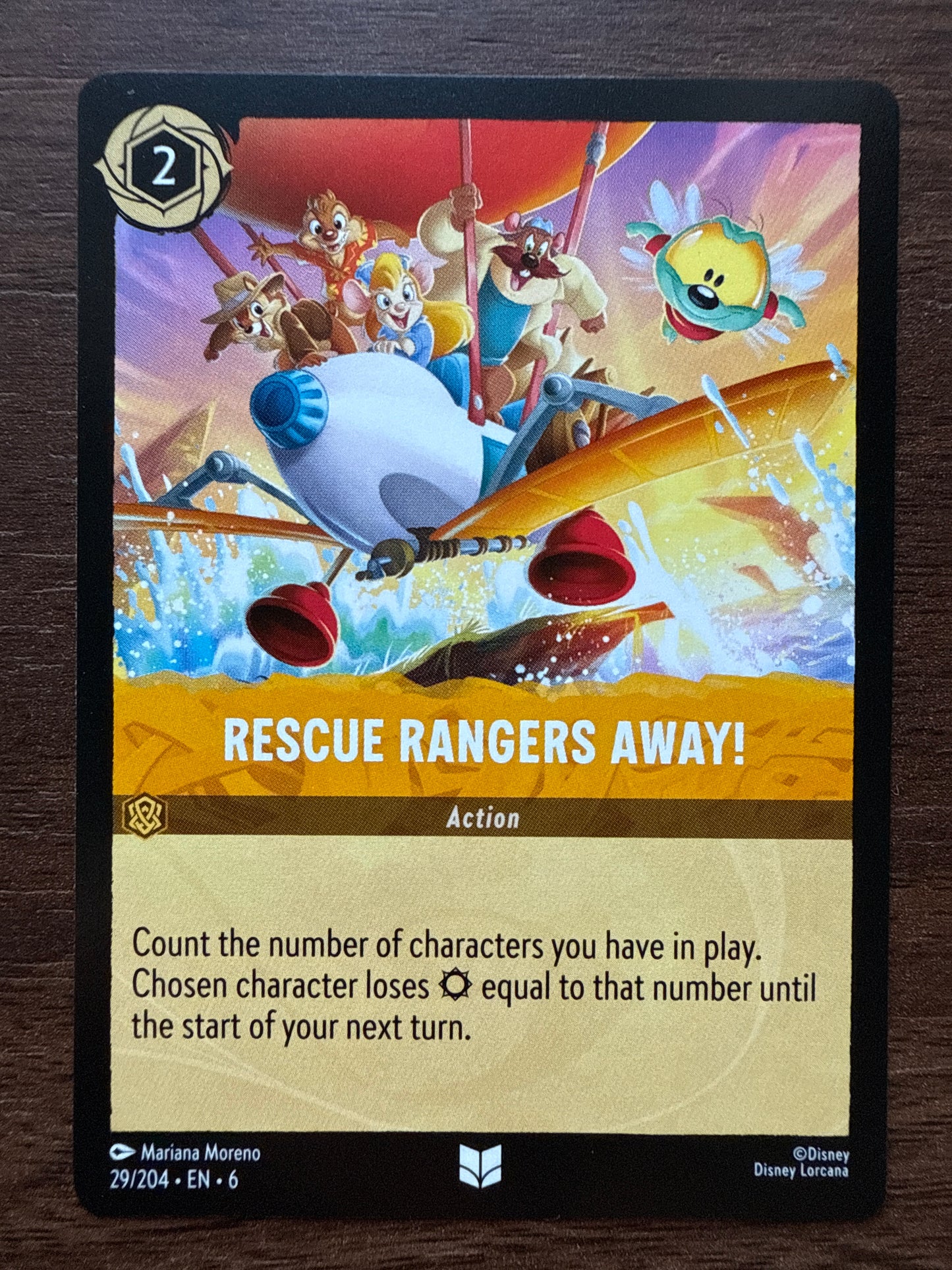Rescue Rangers Away! Uncommon Card | Azurite Sea | 029/204
