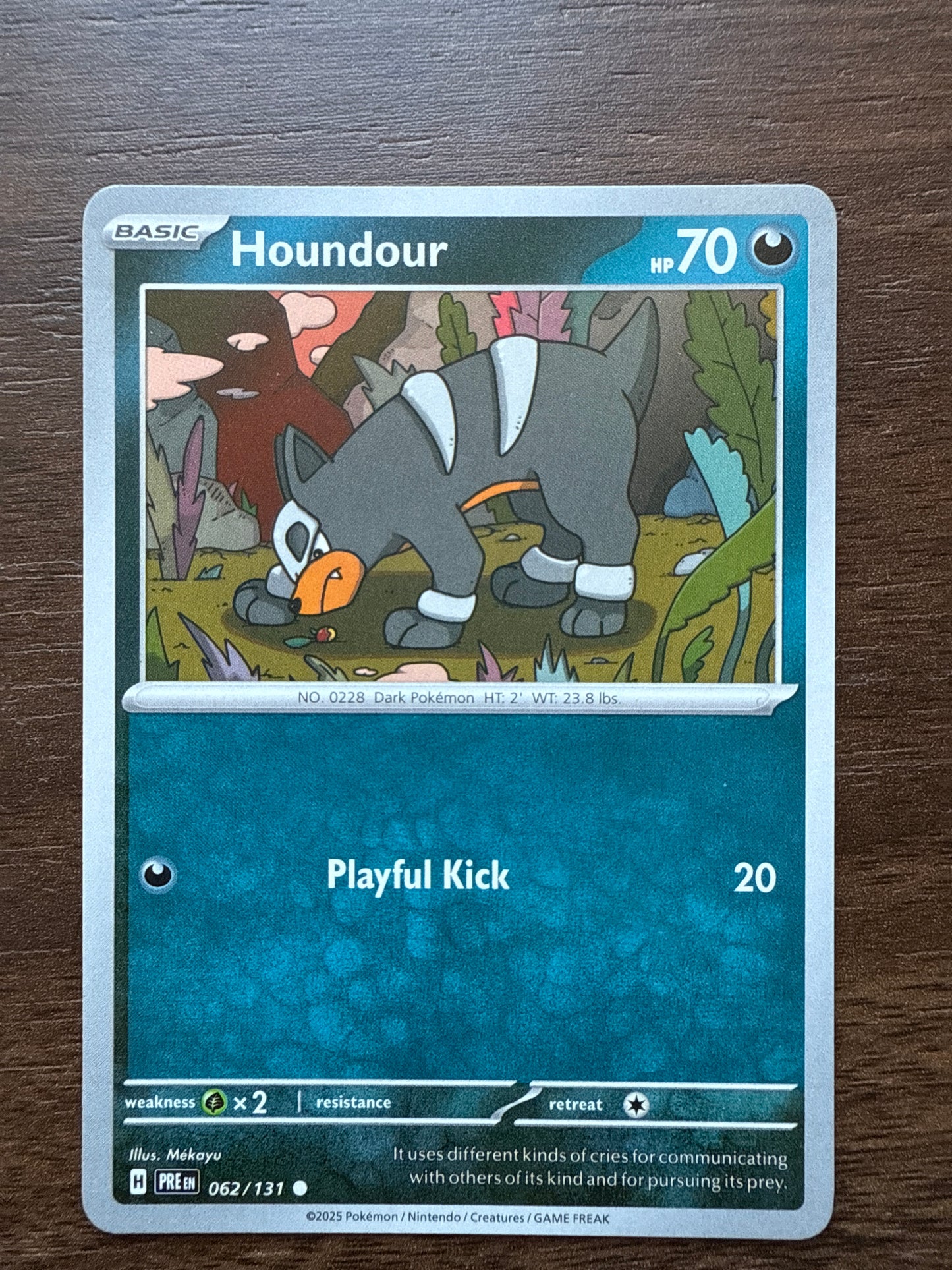 Houndour Common | Prismatic Evolutions | 062/131