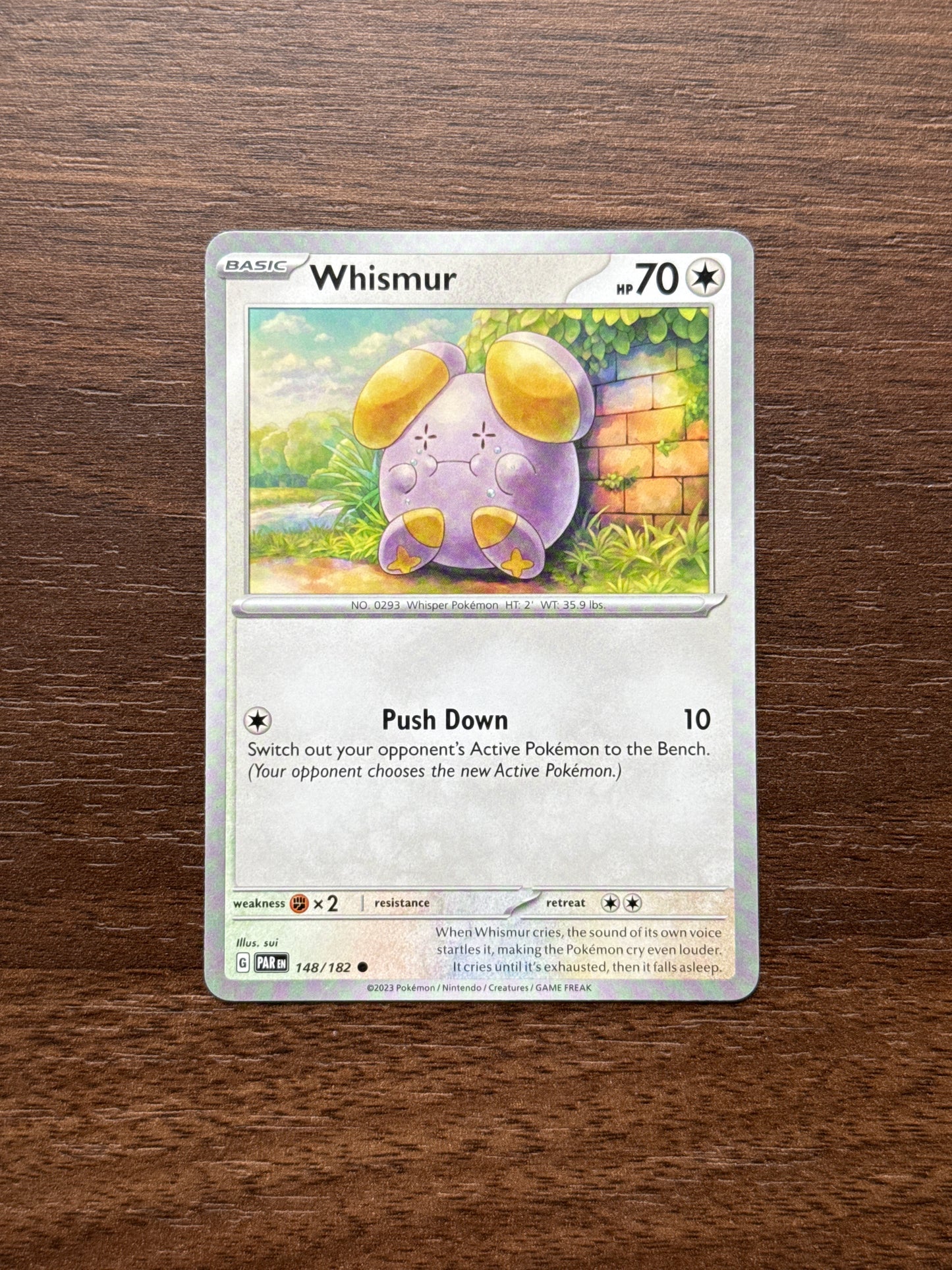 148/182 | Whismur Common | Paradox Rift