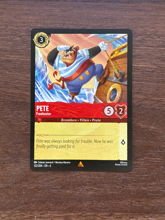 122/204 | Pete Rare Card | Azurite Sea