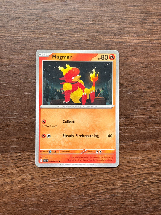 009/091 | Magmar Common | Paldean Fates