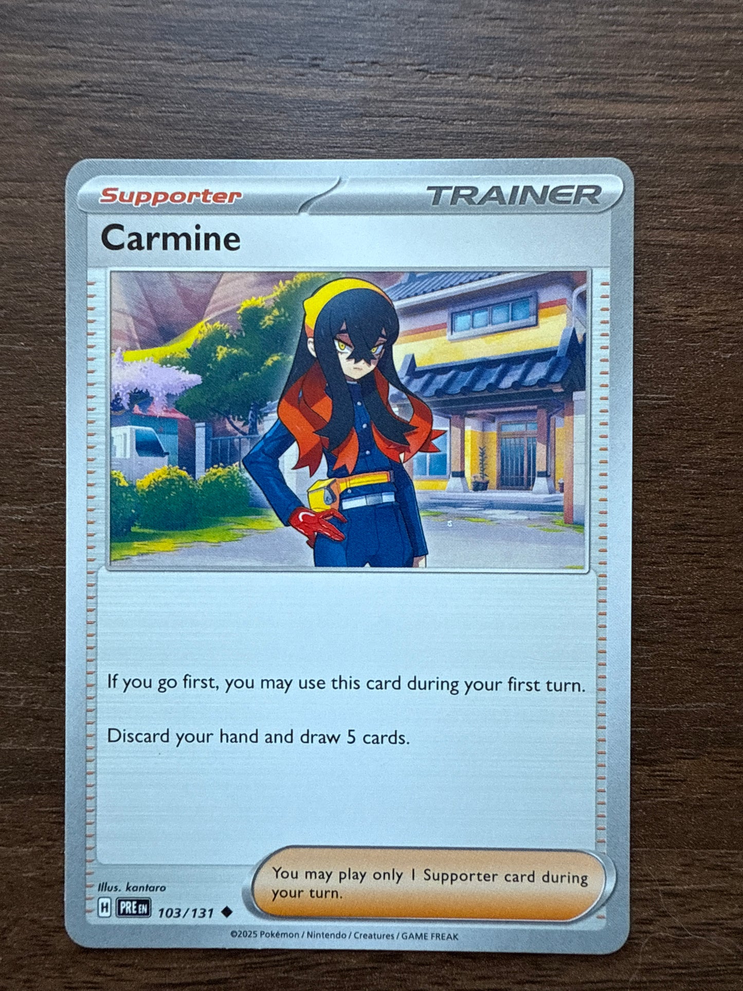 Carmine Common | Prismatic Evolutions | 103/131