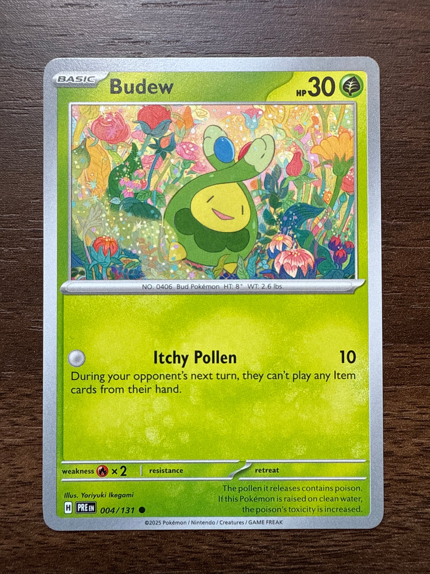 Budew Common | Prismatic Evolutions | 004/131