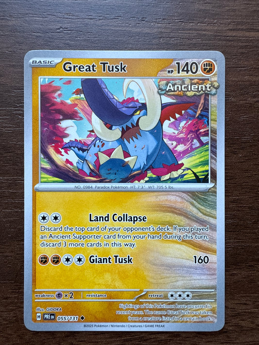 Great Tusk Common | Prismatic Evolutions | 055/131