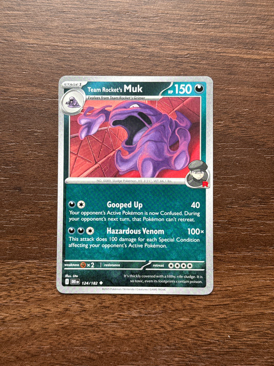 124/182 | Team Rocket’s Muk Common | Destined Rivals