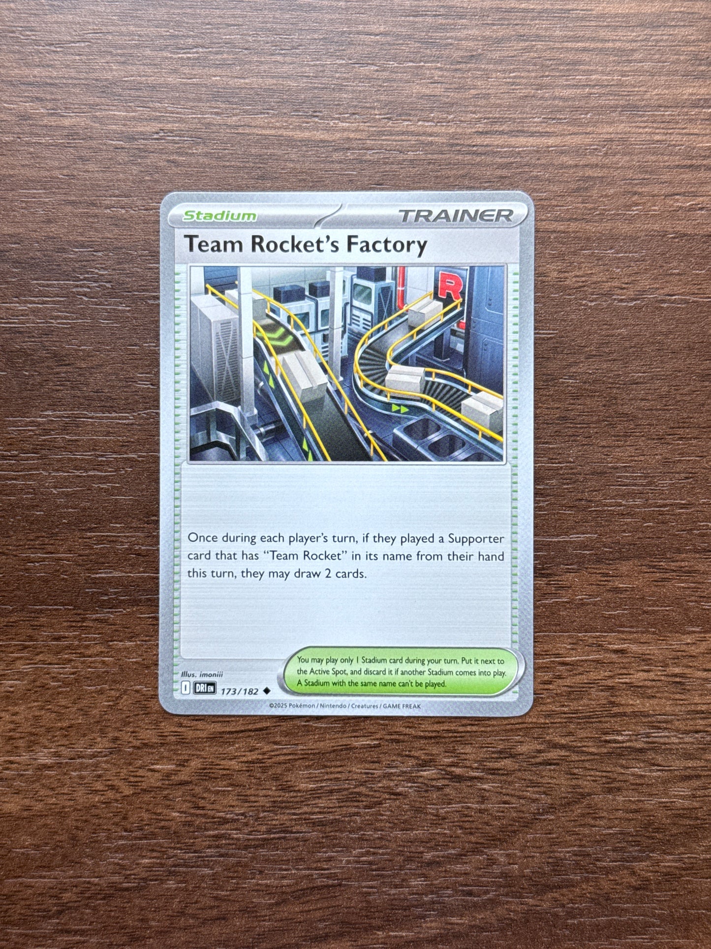 173/182 | Team Rocket’s Factory Common | Destined Rivals
