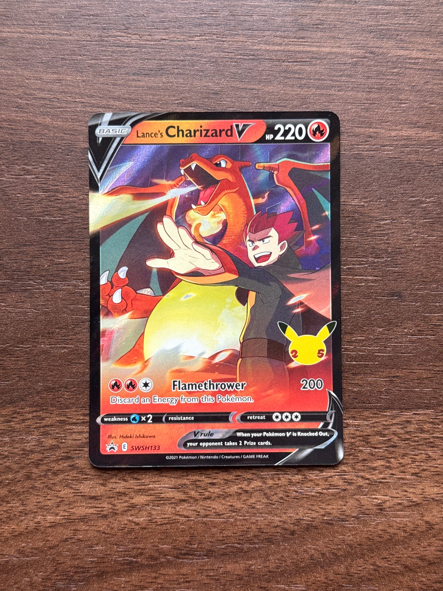 133/307 | Lance's Charizard V | Sword & Shield Promo