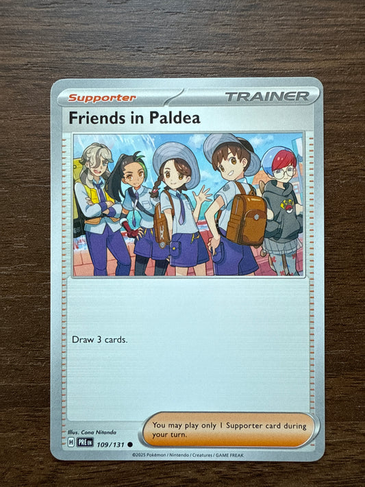 Friends In Paldea Common | Prismatic Evolutions | 109/131