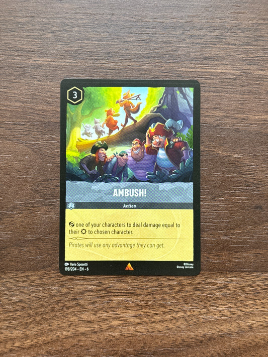 198/204 | Ambush! Rare Card | Azurite Sea