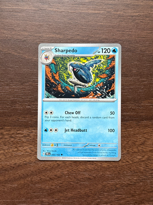 043/162 | Sharpedo Common | Temporal Forces