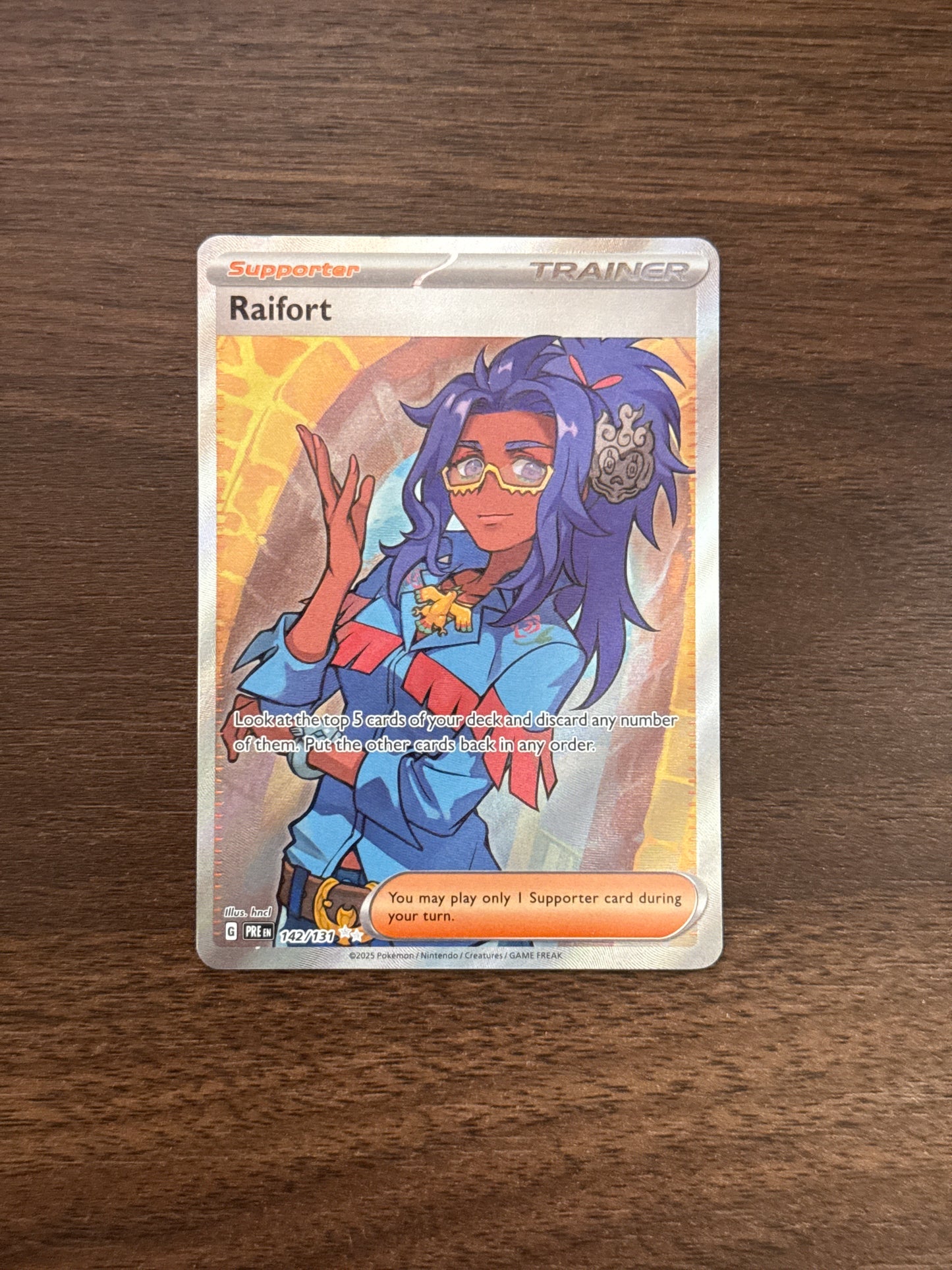 142/131 | Raifort Ultra Rare | Prismatic Evolutions
