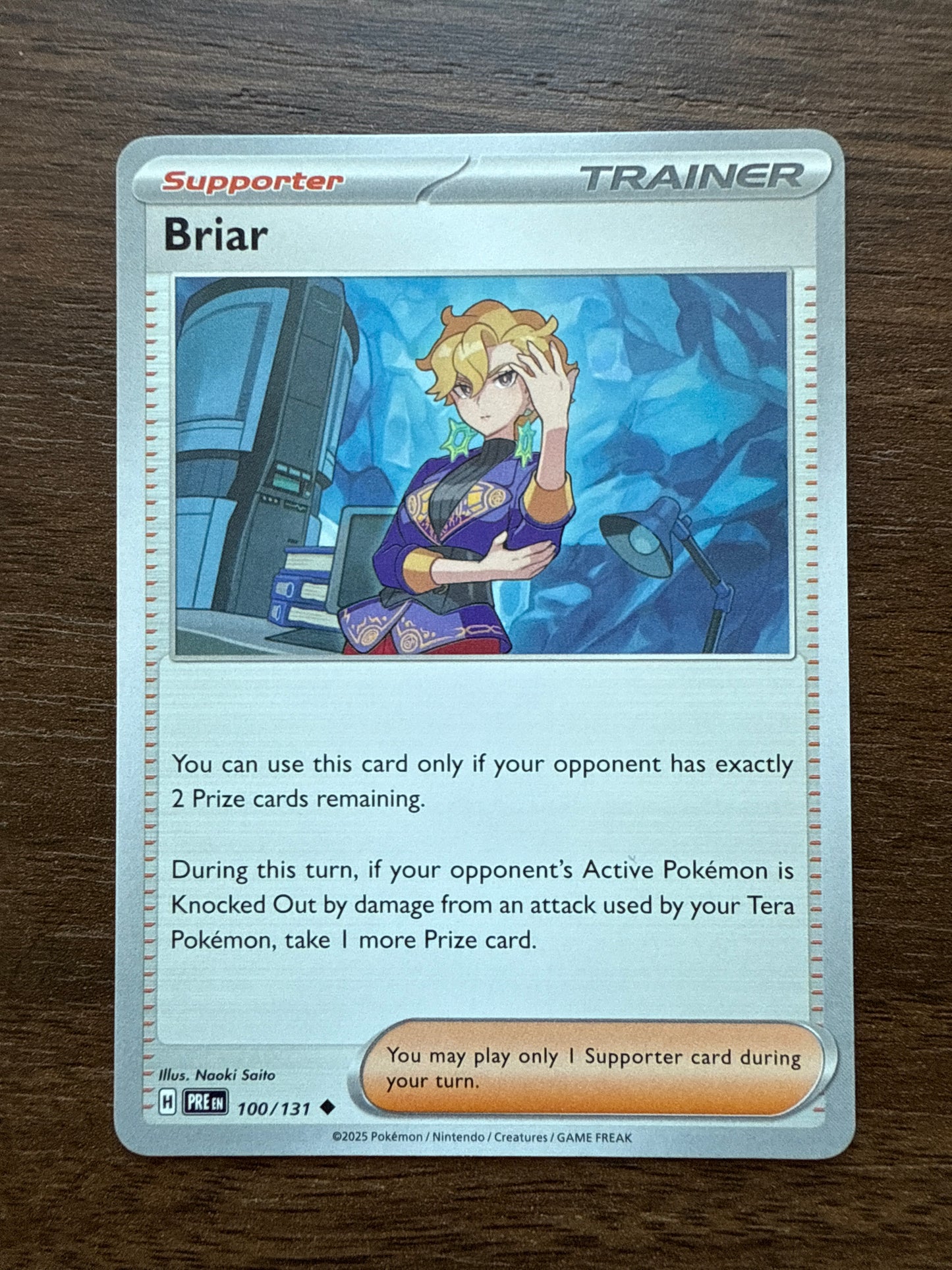 Briar Common | Prismatic Evolutions | 100/131