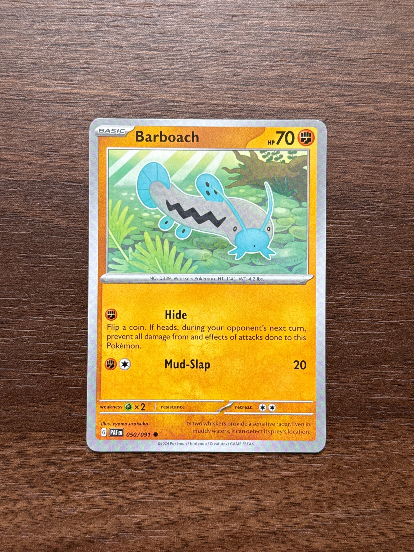 050/091 | Barbroach Common | Paldean Fates