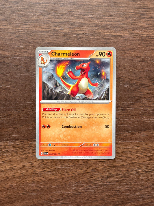 008/091 | Charmeleon Common | Paldean Fates