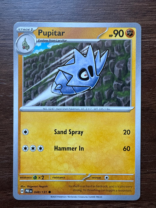 Pupitar Common | Prismatic Evolutions | 048/131