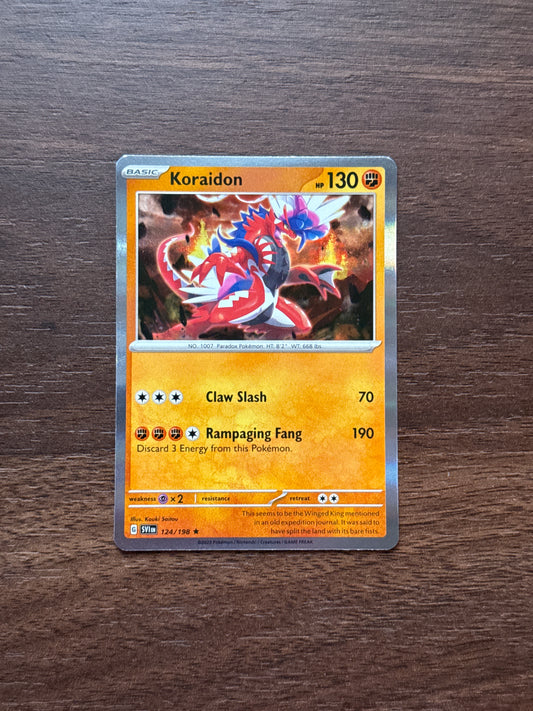 124/198 | Koraidon Holo | Scarlet & Violet Base