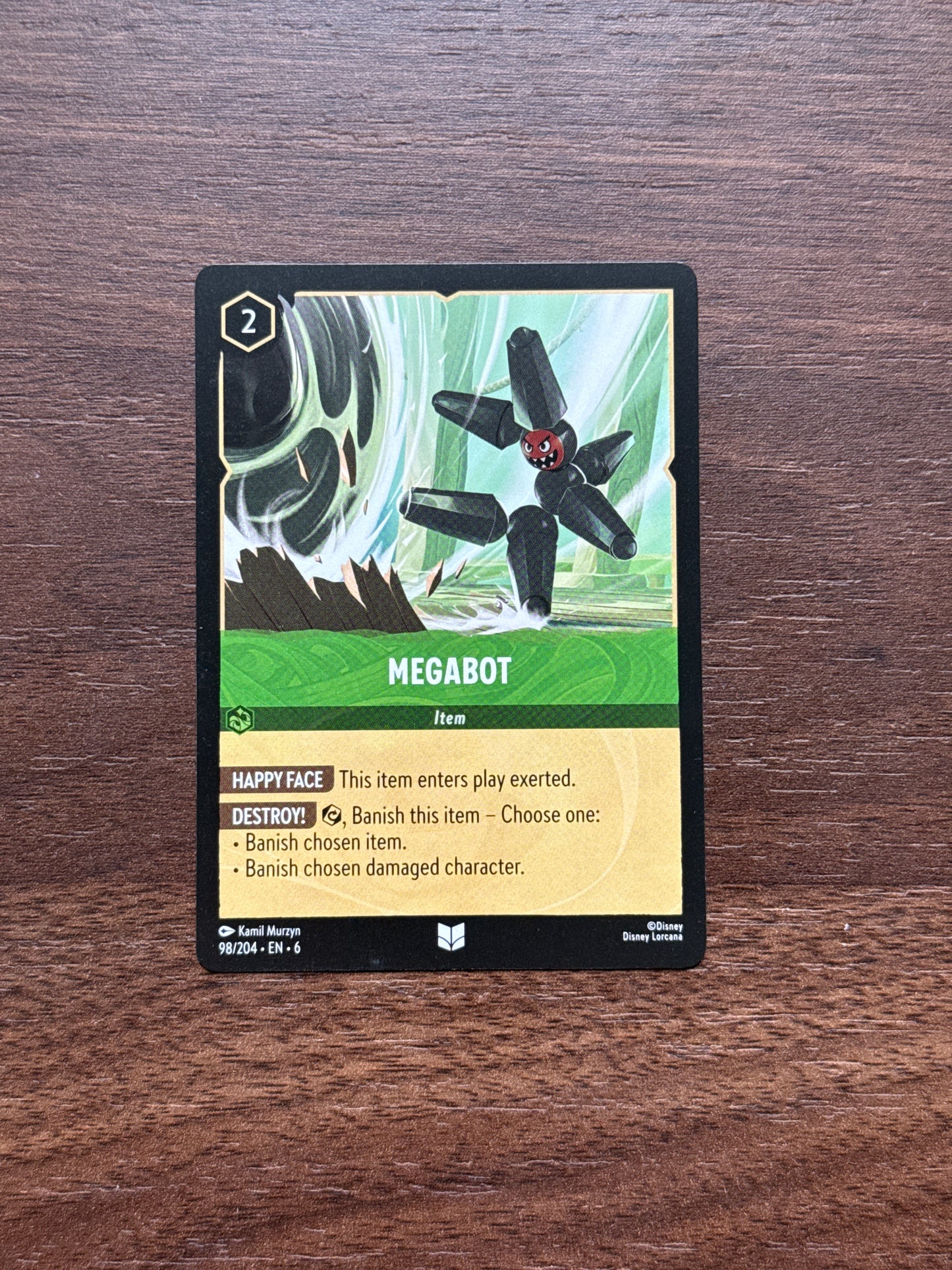 098/204 | Megabot Uncommon Card | Azurite Sea