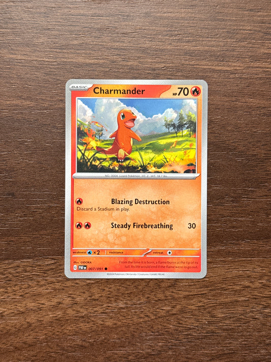 007/091 | Charmander Common | Paldean Fates