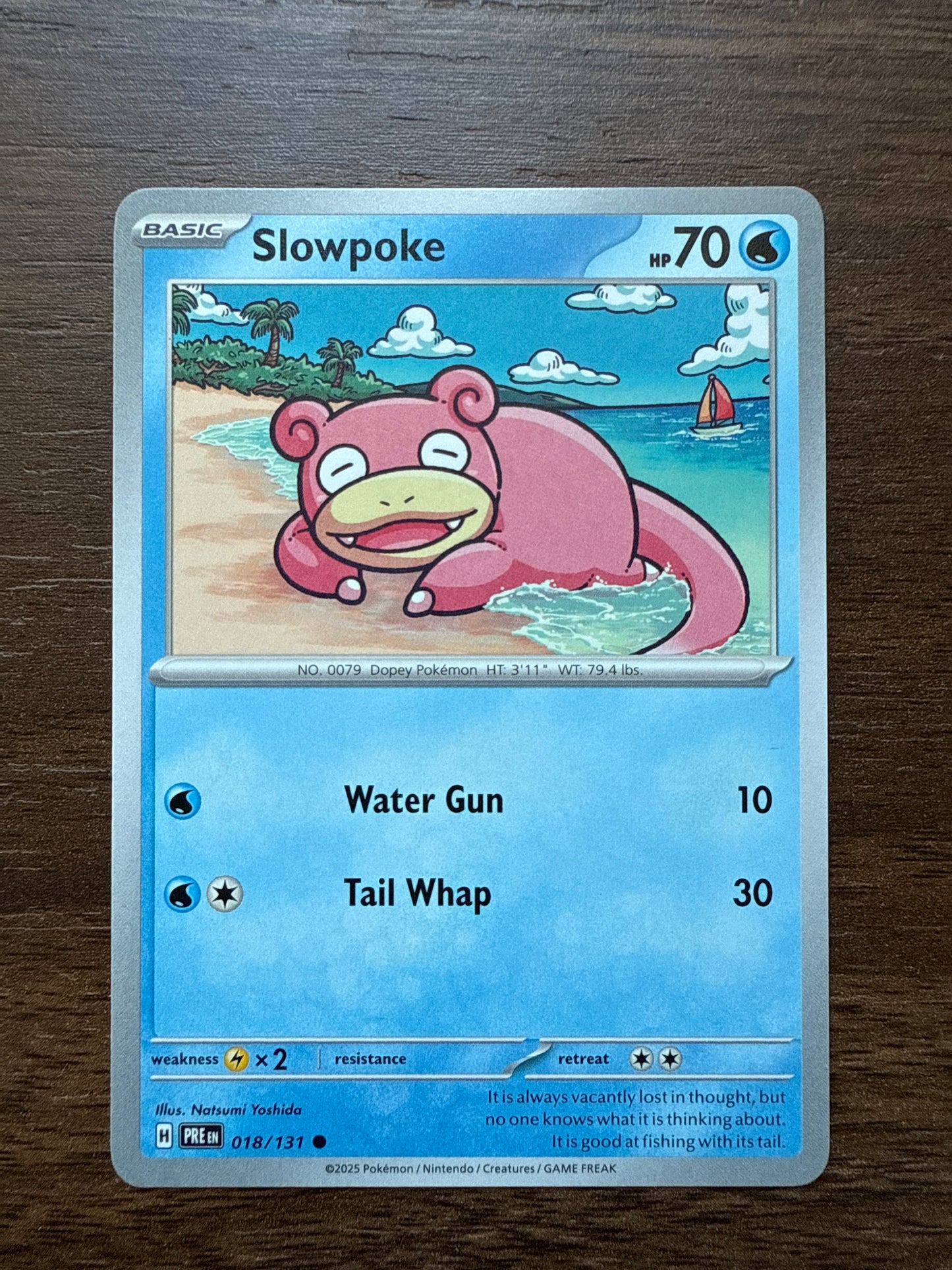 Slowpoke Common | Prismatic Evolutions | 018/131