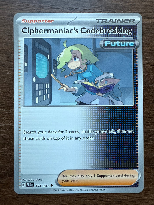 Ciphermaniac's Codebreaking Common | Prismatic Evolutions | 104/131