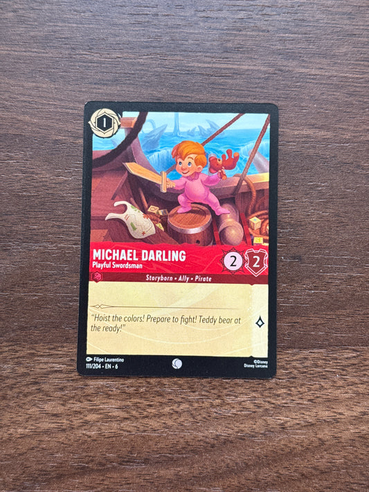 111/204 | Michael Darling Common Card | Azurite Sea