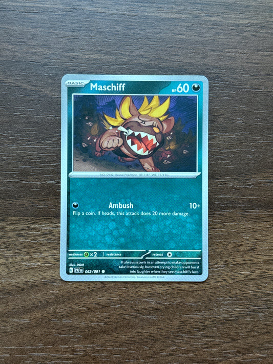 062/091 | Maschiff Common | Paldean Fates