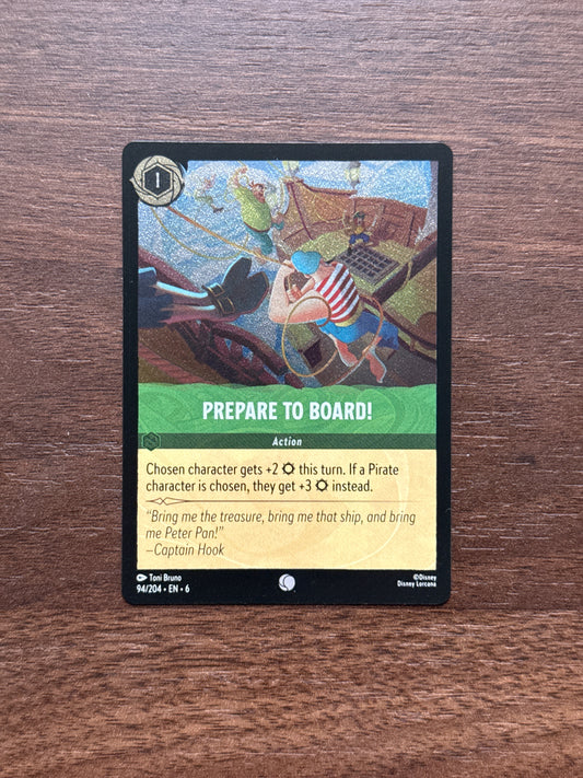 094/204 | Prepare To Board! Common FOIL Card | Azurite Sea