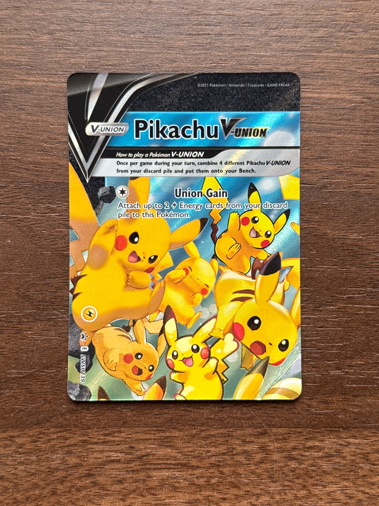 139, 140, 141, 142/307 | Pikachu V-Union (4 Cards) | Sword & Shield Promo