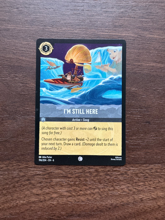 196/204 | I'm Still Here Common Card | Azurite Sea