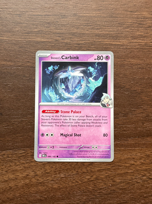 086/182 | Steven's Carbink Common | Destined Rivals
