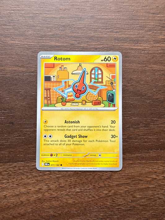 077/182 | Rotom Common | Destined Rivals