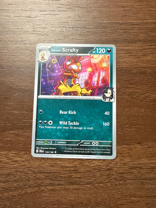 133/182 | Marnie’s Scrafty Common | Destined Rivals