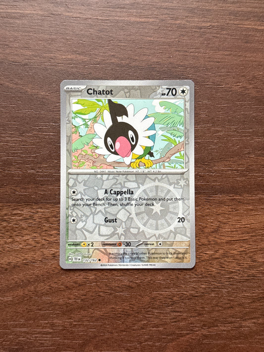 132/162 | Chatot Rev Holo | Temporal Forces