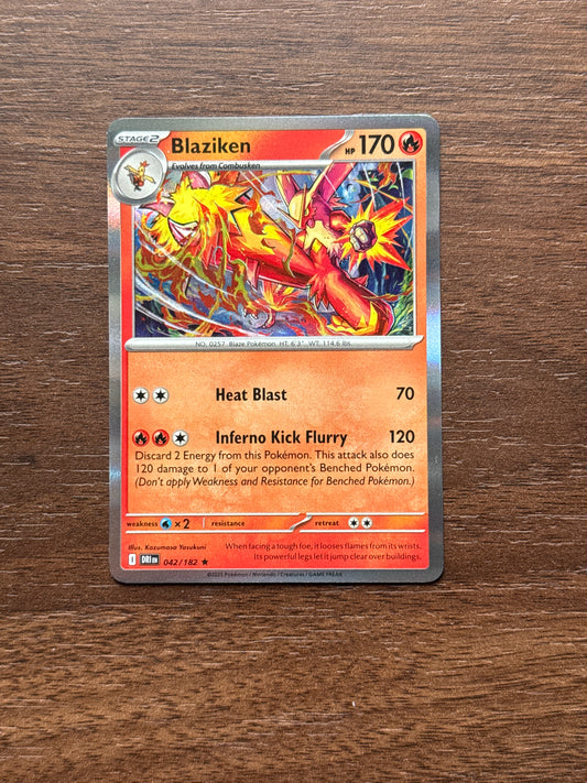 042/182 | Blaziken Holo | Destined Rivals