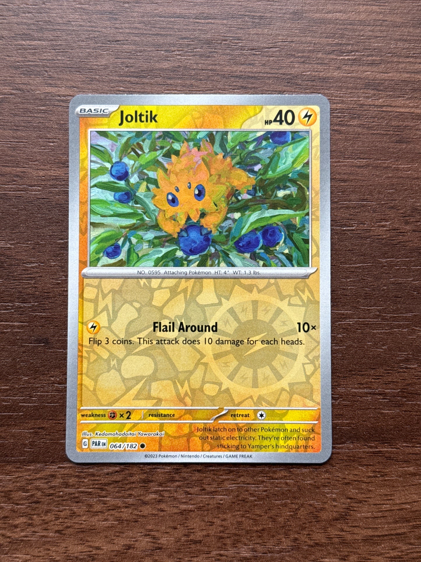 064/182 | Joltik Rev Holo | Paradox Rift