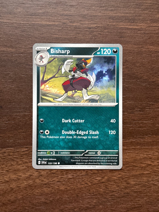 133/198 | Bisharp Common | Scarlet & Violet Base