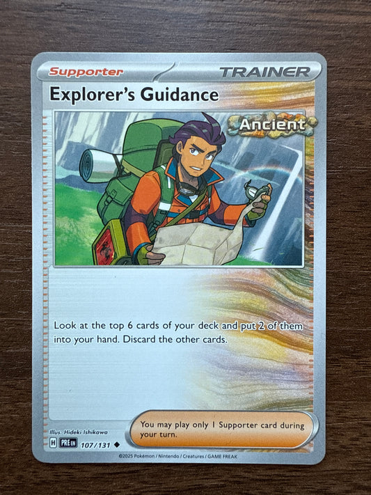 Explorer's Guidance Common | Prismatic Evolutions | 107/131