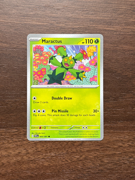 003/091 | Maractus Common | Paldean Fates