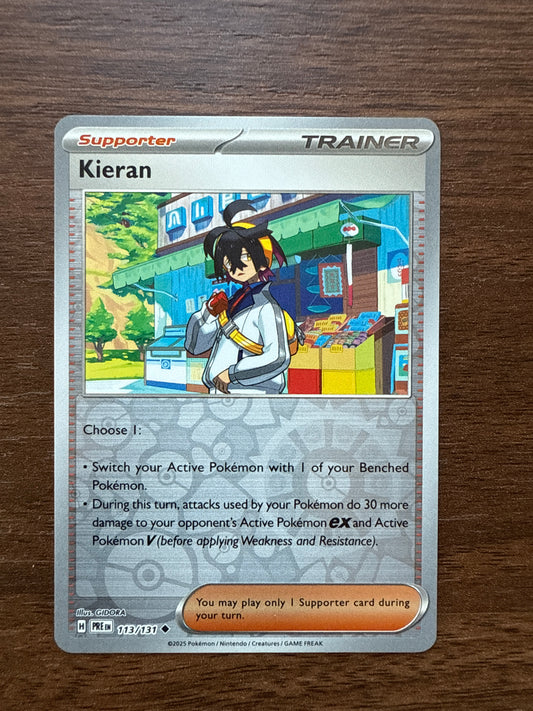 Kieran Rev Holo | Prismatic Evolutions | 113/131