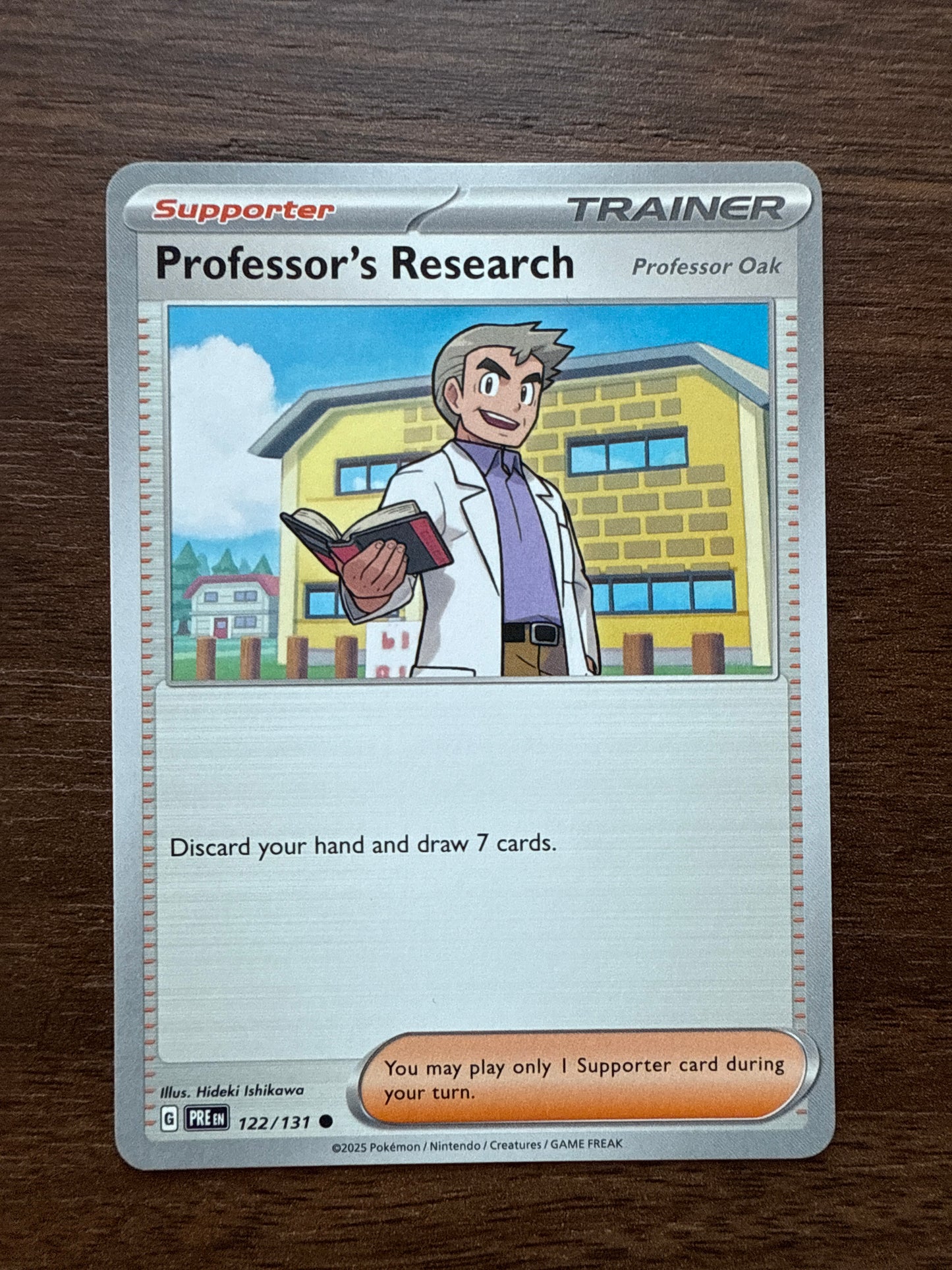 Professor Oak's Research Common | Prismatic Evolutions | 122/131