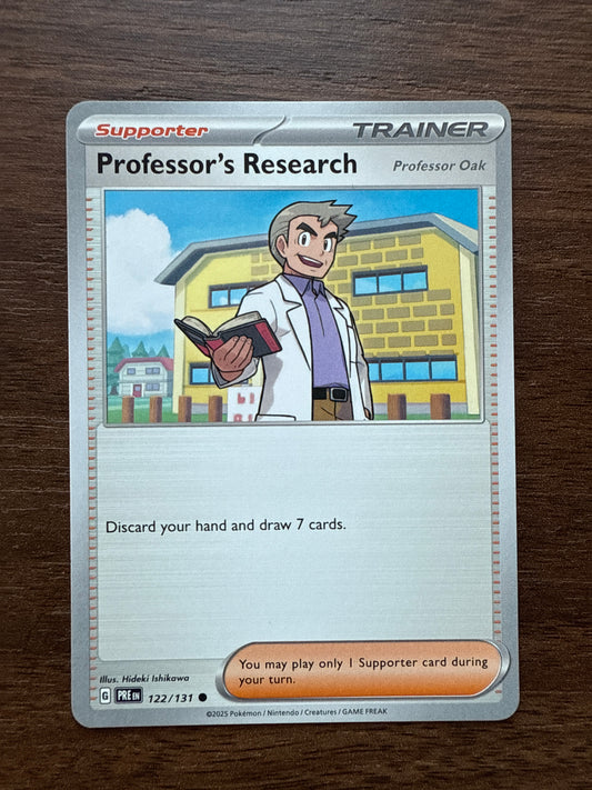 Professor Oak's Research Common | Prismatic Evolutions | 122/131