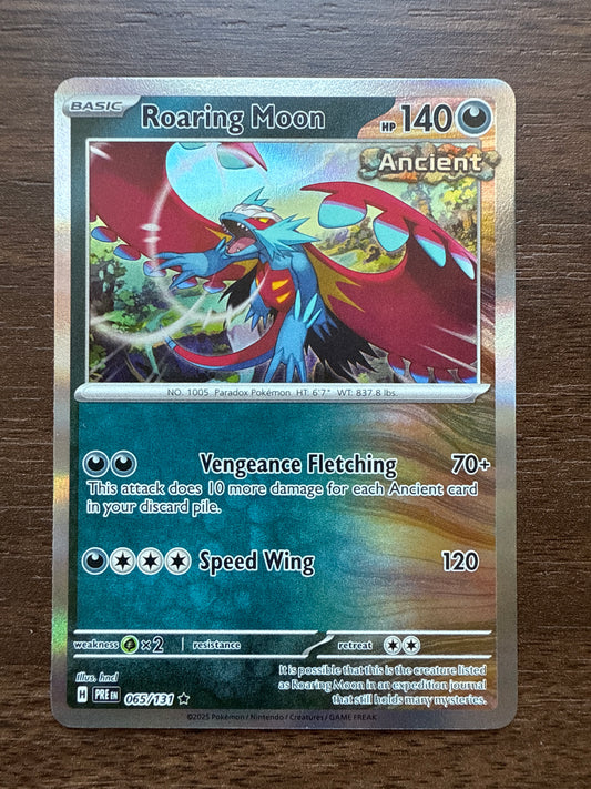 Roaring Moon Holo | Prismatic Evolutions | 065/131