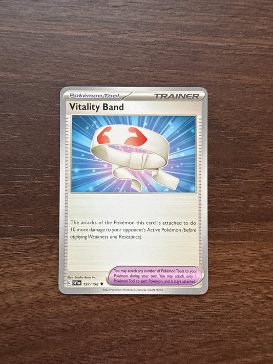 197/198 | Vitality Band Common | Scarlet & Violet Base