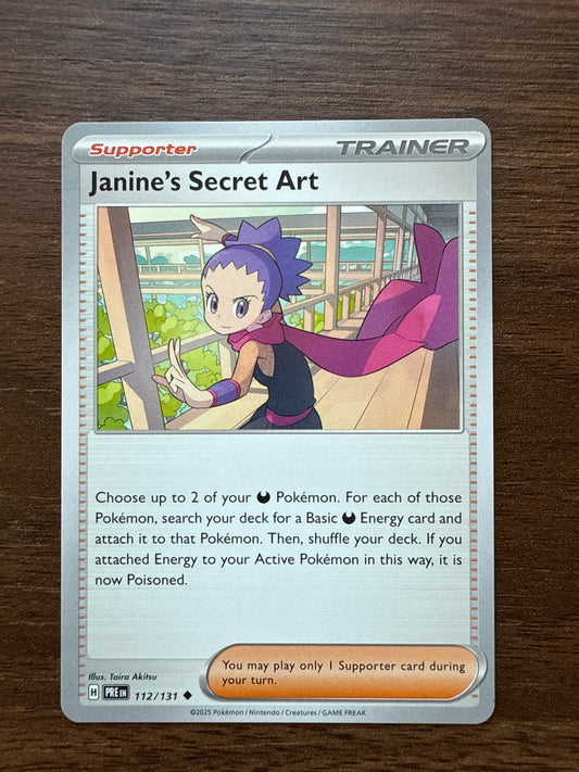 Janine's Secret Art Common | Prismatic Evolutions | 112/131