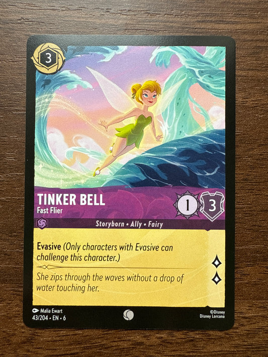 Tinker Bell Common Card | Azurite Sea | 043/204