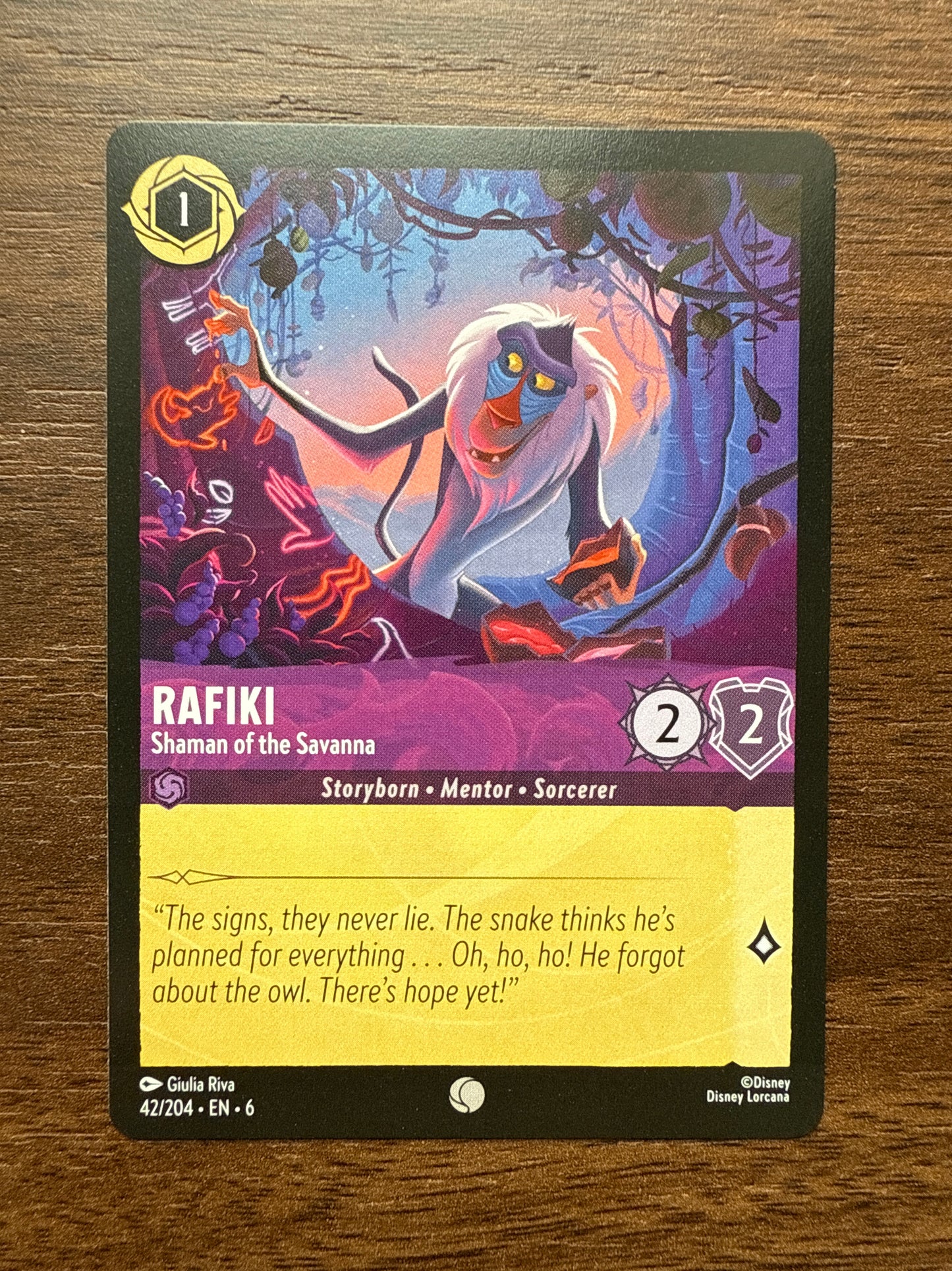 Rafiki Common Card | Azurite Sea | 042/204