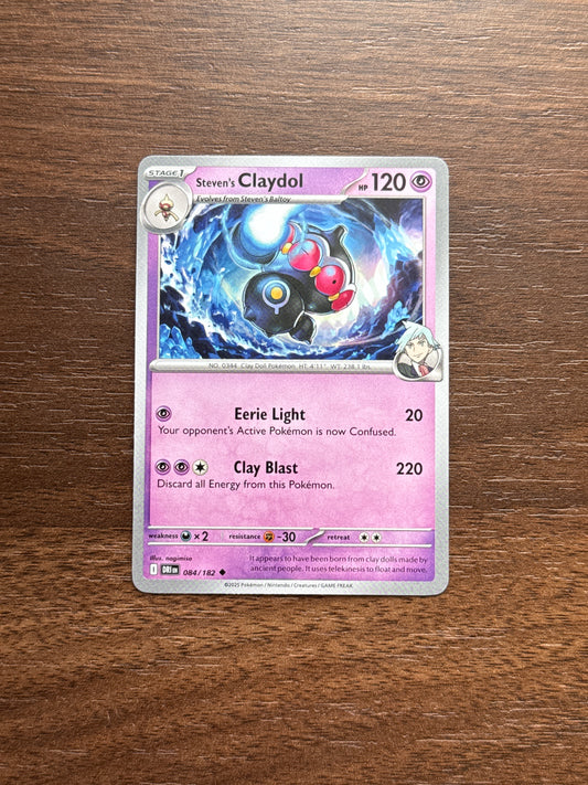 084/182 | Steven’s Claydol Common | Destined Rivals